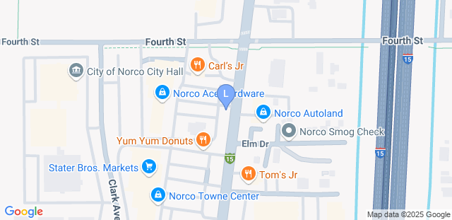 Map to Lowe's Martial Arts Academy