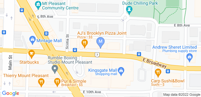 Map to Matcraft Combat Sports