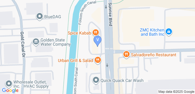 Map to Vital Athletics