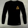 Kids Long Sleeve Black Rash Guard Photo 1