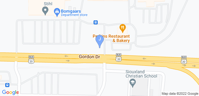 Map to Jiu Jitsu Unlimited 