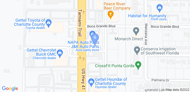 Map to Gustavo Machado BJJ - Team Carvalho 