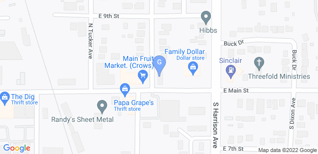 Map to Grit and Grappling MMA