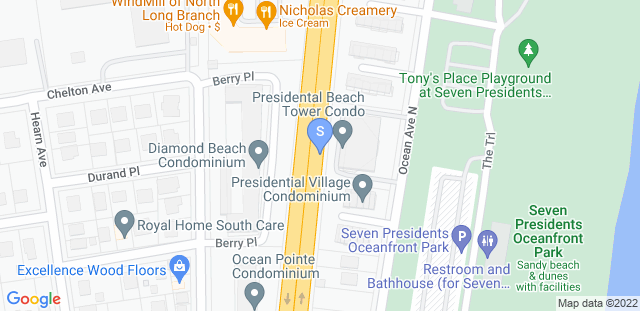 Map to Satori Academy West Long Branch