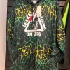 Green/Yellow Crackle Hoodie Photo 1