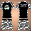 Youth No-Gi Rashguard - Black/White Camo Photo 3