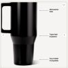 HydroJug 32oz BARRE FORTE Tumbler | Light Blue Photo 4