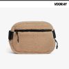 Vooray Quinn Belt Bag Camel Sherpa Photo 2