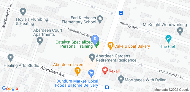 Map to Revive Fitness