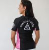 Classic Rank Short-Sleeve Rashguard - Pink (Women) Photo 2