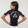 Classic Rank Short-Sleeve Rashguard - Pink (Kids) Photo 2