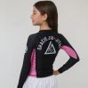 Classic Rank Long-Sleeve Rashguard - Pink (Kids) Photo 2