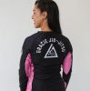 Classic Rank Long-Sleeve Rashguard - Pink (Women) Photo 2