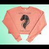 Dark Horse - Crop Crewneck Photo 1