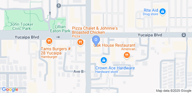 Map to One Revolution Jiu-Jitsu Yucaipa