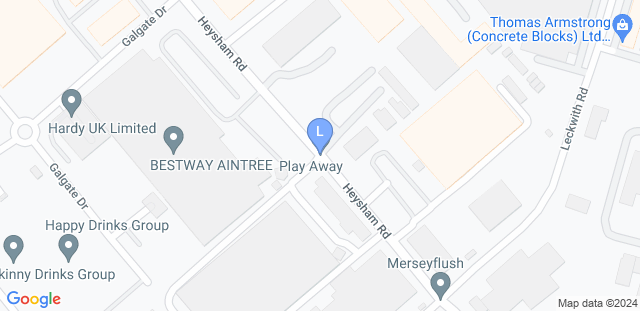 Map to LIVERPOOL COMBAT ACADEMY