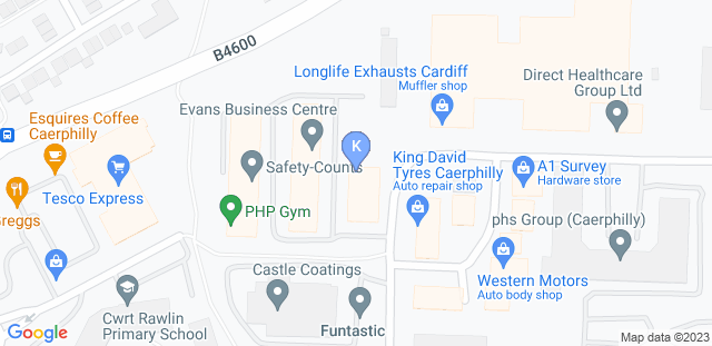 Map to 24JJ Caerphilly