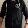 Gracie Green Cove Springs Zip Hoodie - Black Photo 2