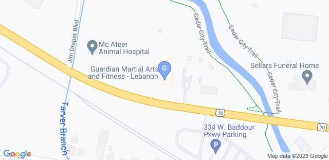 Map to GUARDIAN MARTIAL ARTS AND FITNESS