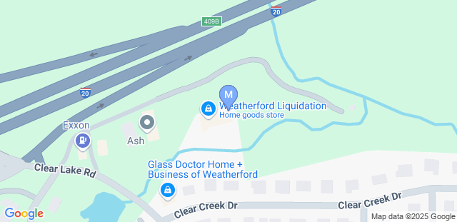 Map to Metroflex Gym Weatherford 