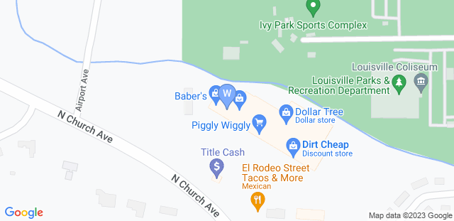 Map to Wall 2 Wall Fitness