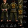 Kids Premium Club Gi - White, Navy Blue, Black, Green  Photo 2