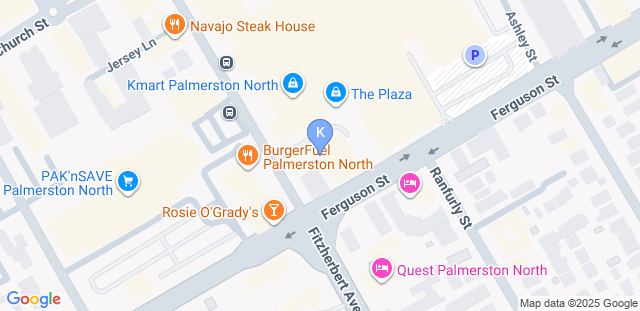 Map to Kung Fu Academy NZ