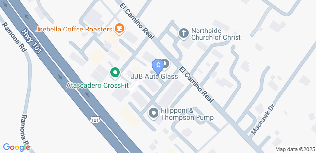 Map to Carlson Gracie Central Coast 