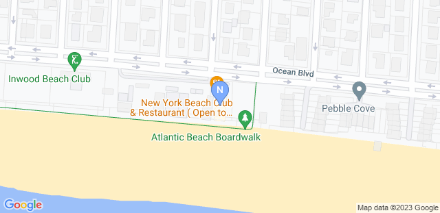 Map to New York Beach Club