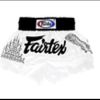 Fairtex BS0637 Superstitious White Muay Thai Boxing Short Photo 1