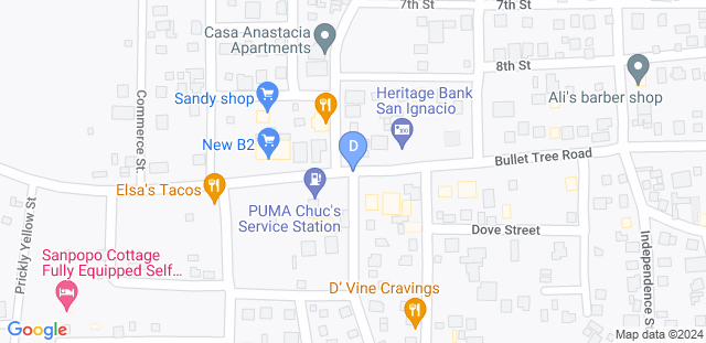 Map to Don't Blink Jiu-Jitsu Academy