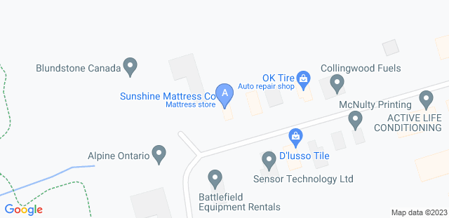 Map to Anderson Brothers Martial Arts