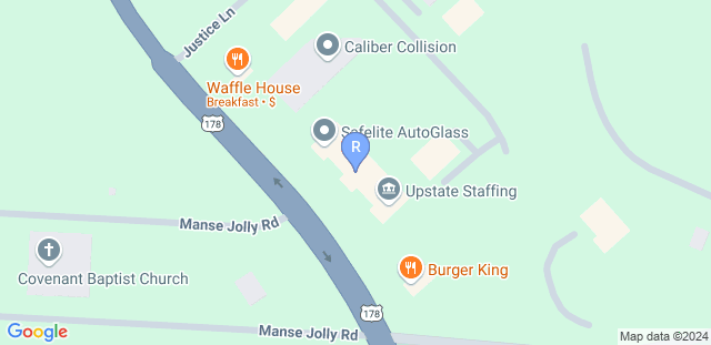 Map to Renzo Gracie South Carolina