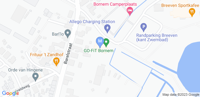 Map to Muay Thai Sanctum v.z.w.