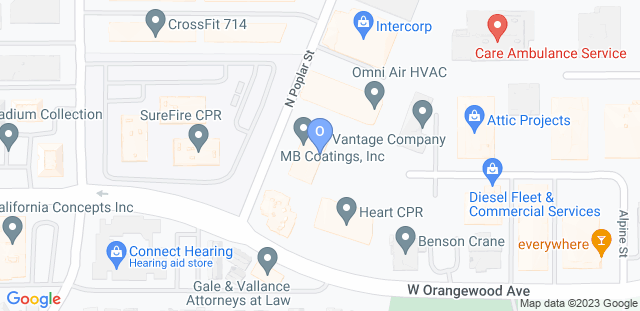 Map to Orange Kids Gymnastics