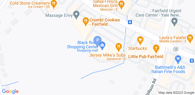 Map to Playhouse Fairfield