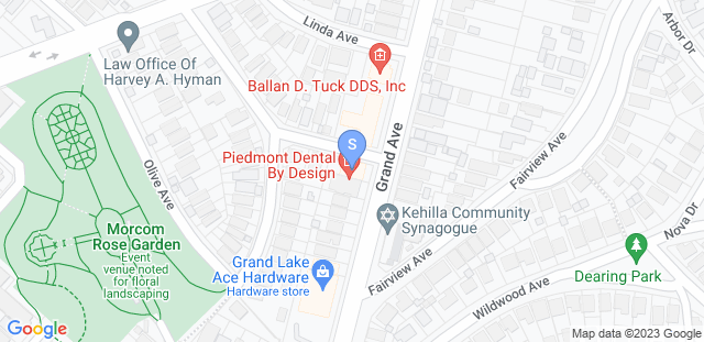 Map to Six Blades Jiu Jitsu Oakland