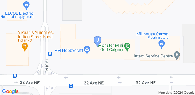 Map to Upper Jiu Jitsu Northeast