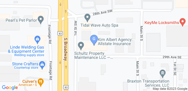 Map to Gracie Jiu-jitsu Minot 
