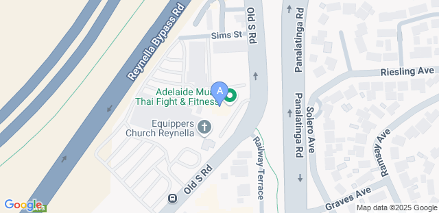 Map to Adelaide Muay Thai Fight & Fitness