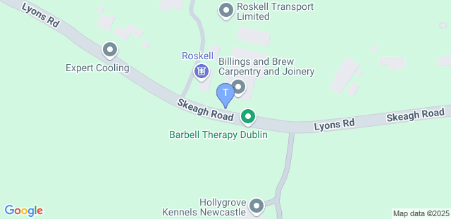 Map to Titans Jiu Jitsu Dublin