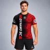 Dynamo Short Sleeve Rashguard – Black – Adults Photo 1