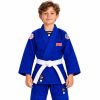Dynamo Single Weave Judo Gi – Blue – Kids Photo 1