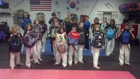 Kids Back Pack self-defense class