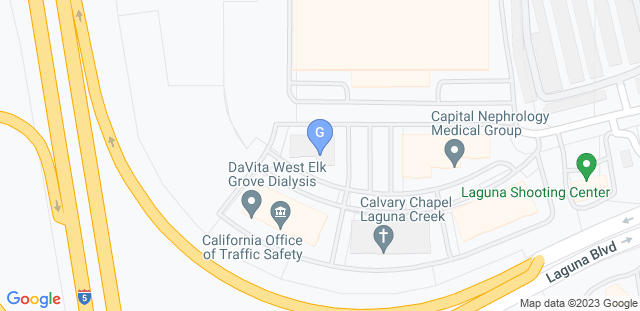 Map to Gracie Jiu-Jitsu Elk Grove