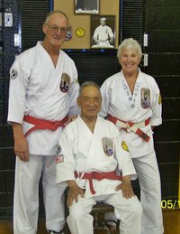 Sensei Rigby, GrandMaster Uezu, Mrs. Rigby