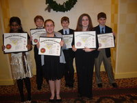 Group Black Belt Dinner 12/12/11