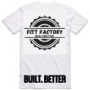 FiTT T-Shirt - BUILT. BETTER (White) Photo 2