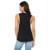 MRT Women's Flowy Muscle Tank (Black and Gray) Photo 4