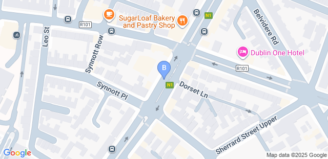 Map to Bujinkan Jishin Dojo